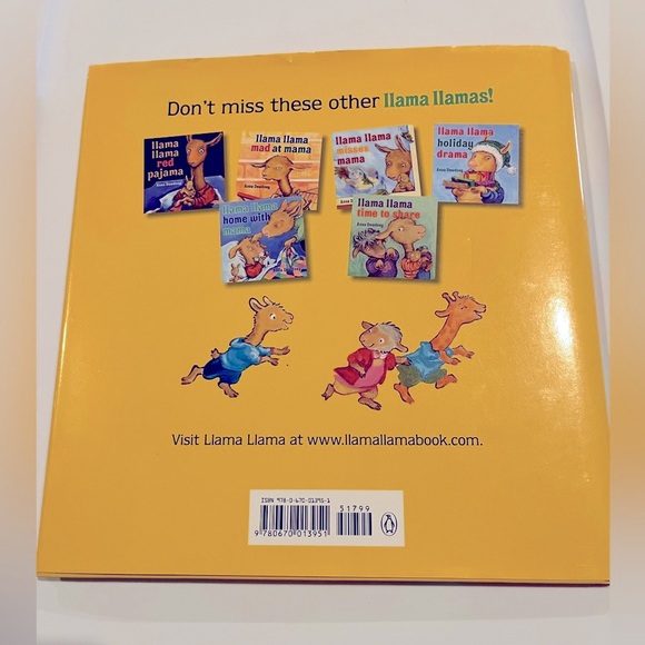Llama llama and the bully goat Anna Dewdney hardback book NY times best selling - Picture 2 of 10